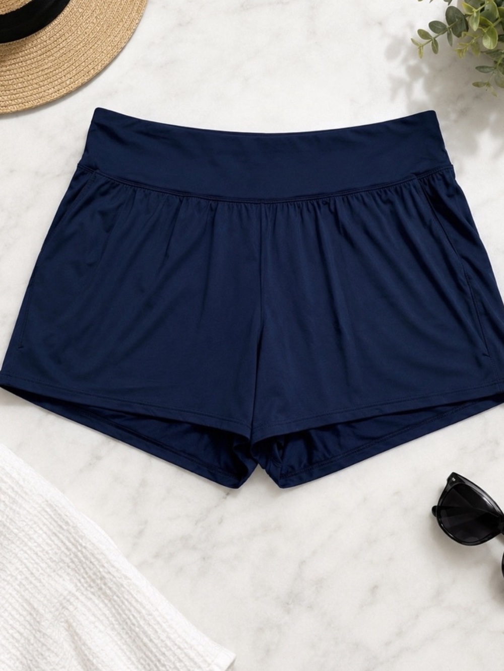 Women's Smoothing Control Curvy 3 Inch Swim Short - Size 1X